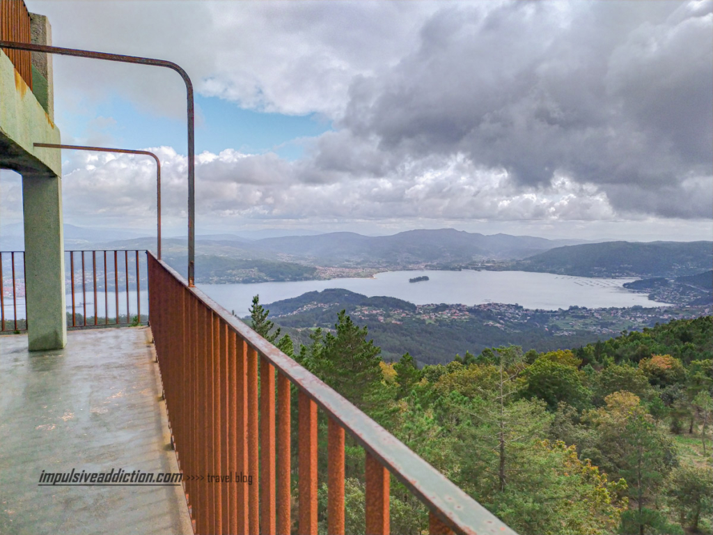 Ria de Vigo, observada da torre miradouro de cotorredondo