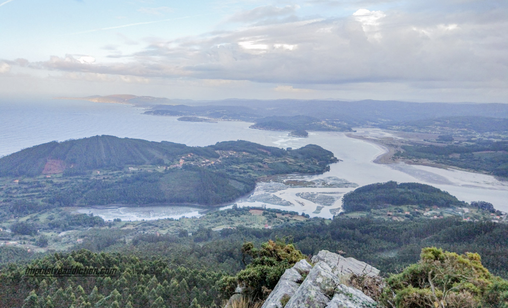 Miradouro de Miranda para a Ria de Ortigueira