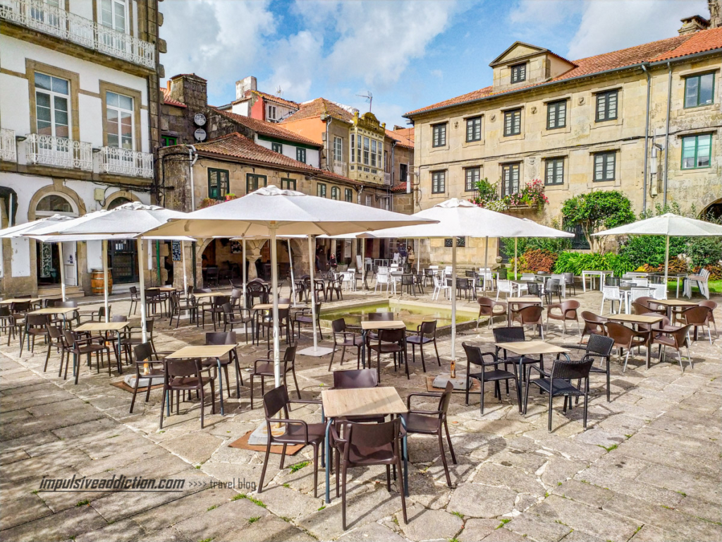 Estrela Square in Galicia