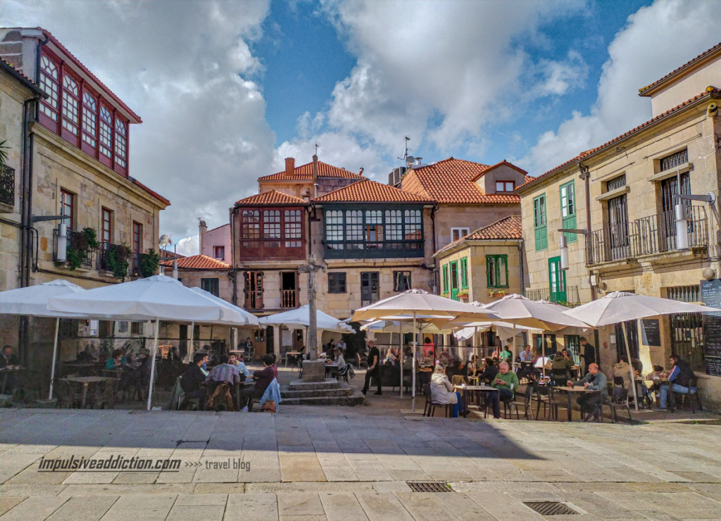 Leña Square in Pontevedra