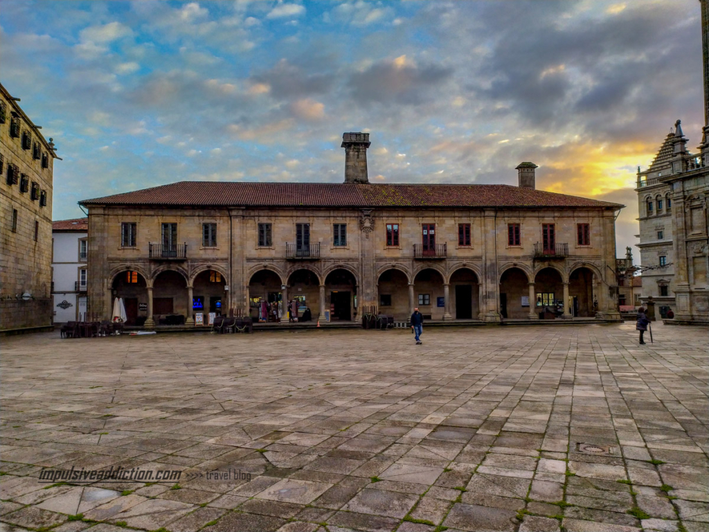 Praça da Quintana, Santiago de Compostela, Galiza