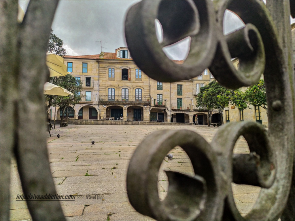 Praça do Treuco em Pontevedra