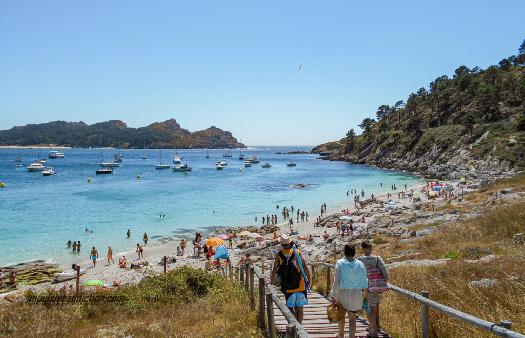 Our Lady beach on the Cies Islands