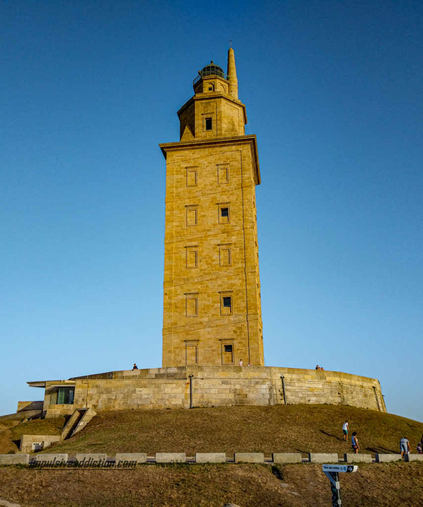 Torre de Hércules, principal ponto turístico da cidade da Corunha