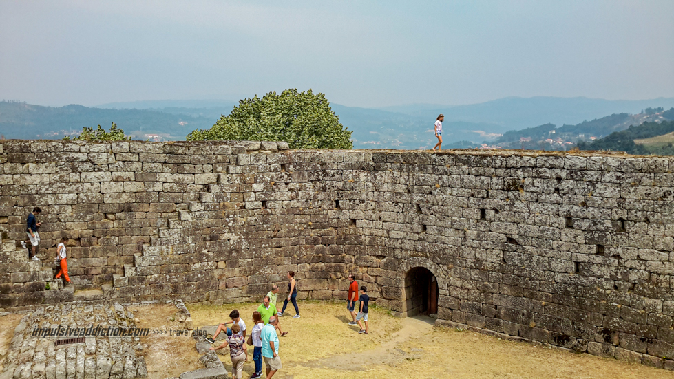 Castelo de Melgaço, uma das fortalezas do rio Minho