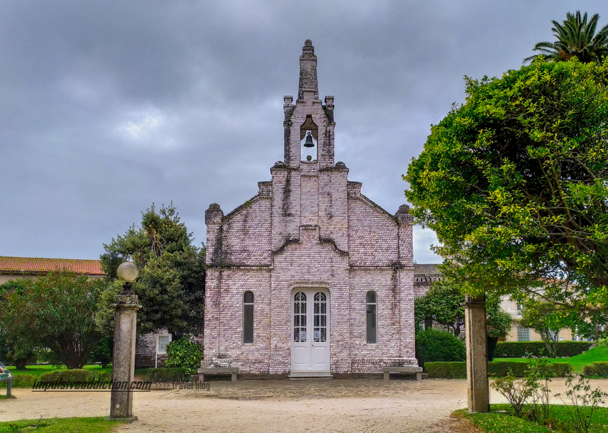Ermida de San Campio e San Sebastián, na ilha da Toxa - O Grove
