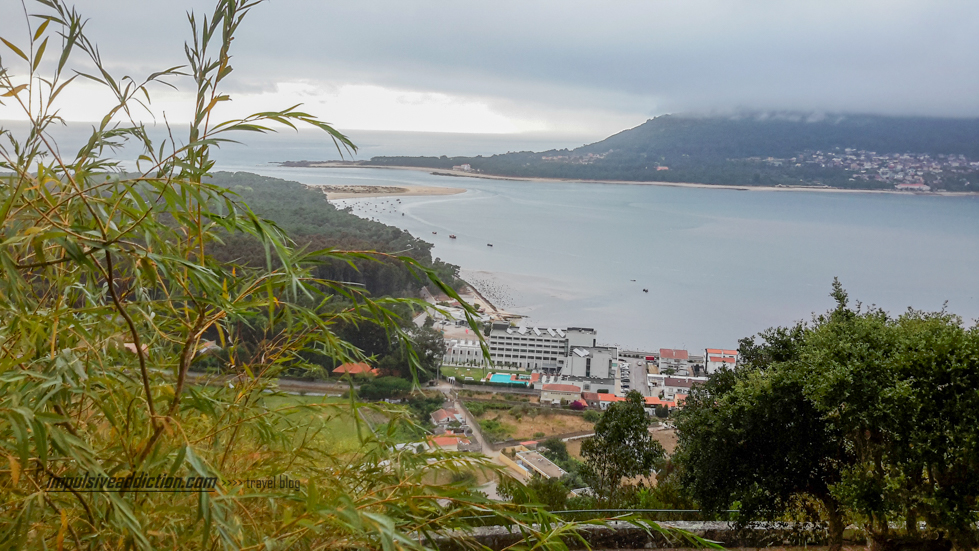 Miradouro da Fraga para a foz do Rio Minho