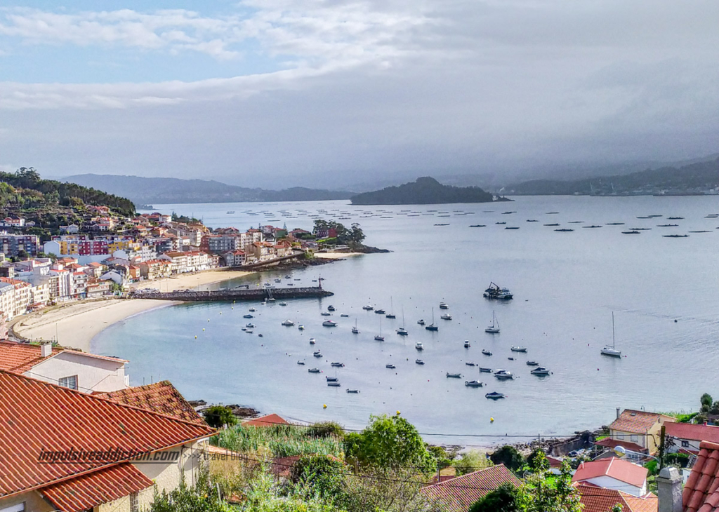 Mirador A Granxa a caminho de Sanxenxo