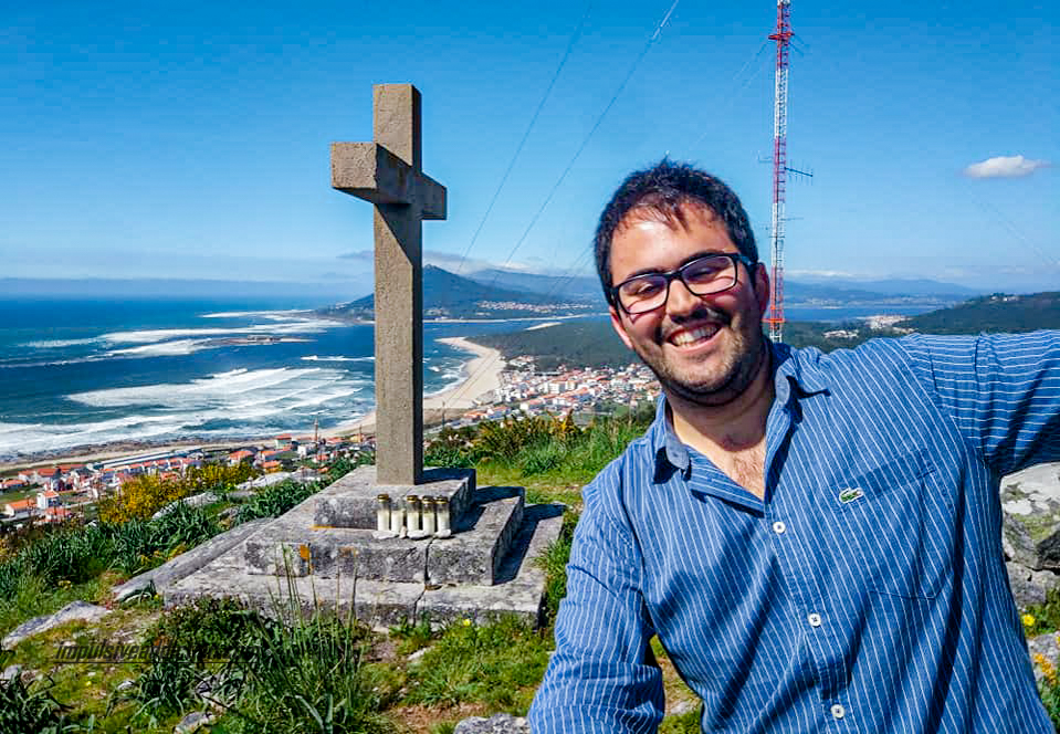 Miradouro de Sino de Mouros para a foz do Rio Minho