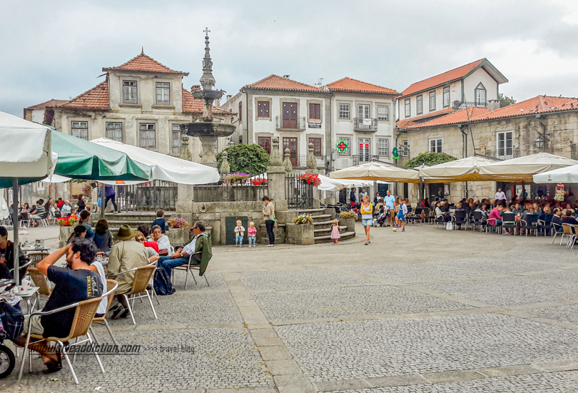 Praça do Chafariz em Caminha