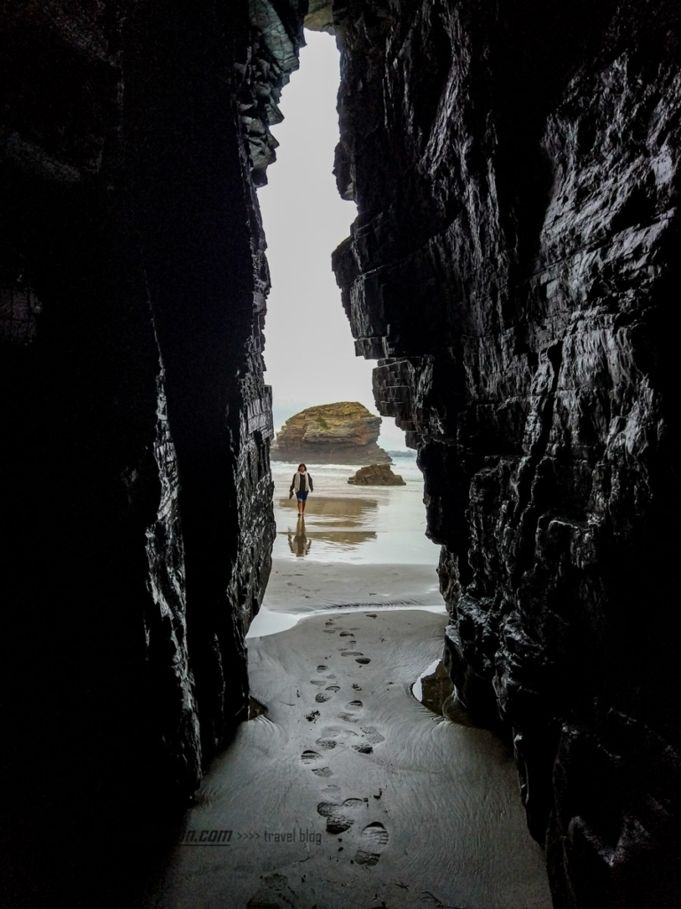 Praia das Catedrais, em Ribadeo