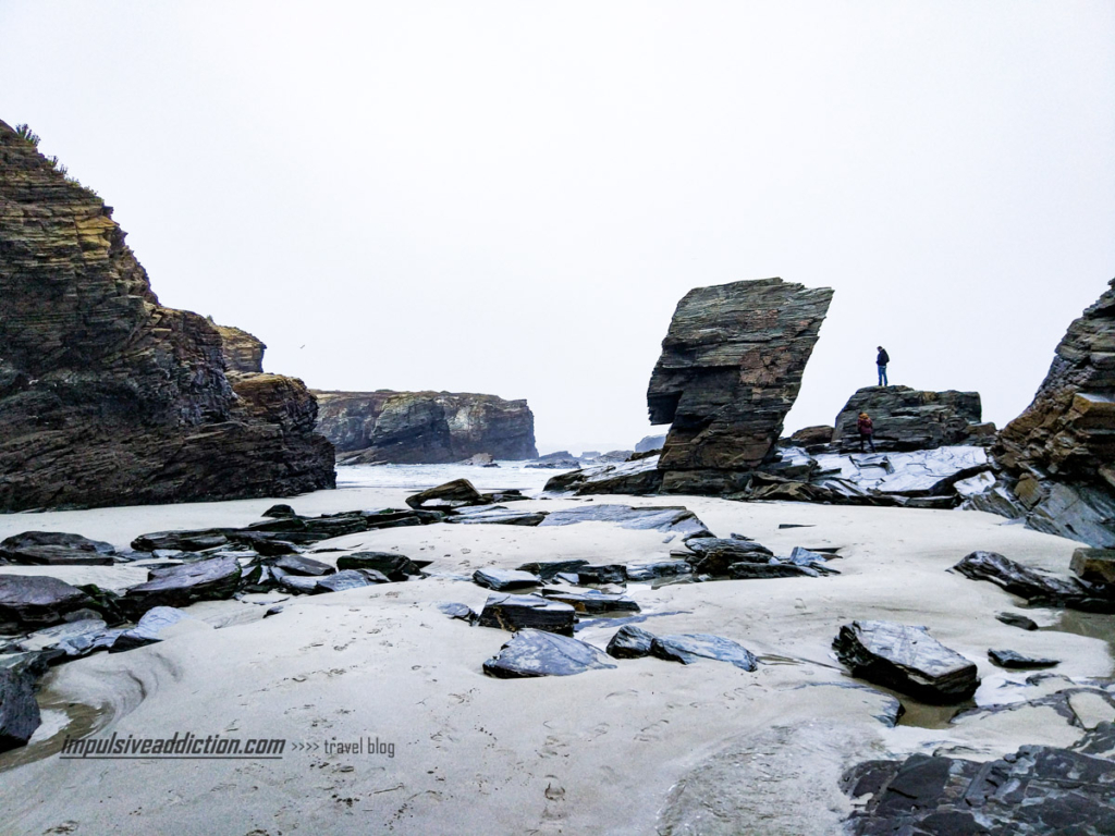 Formações Rochosas da Praia das Catedrais, ao visitar Lugo e a sua costa