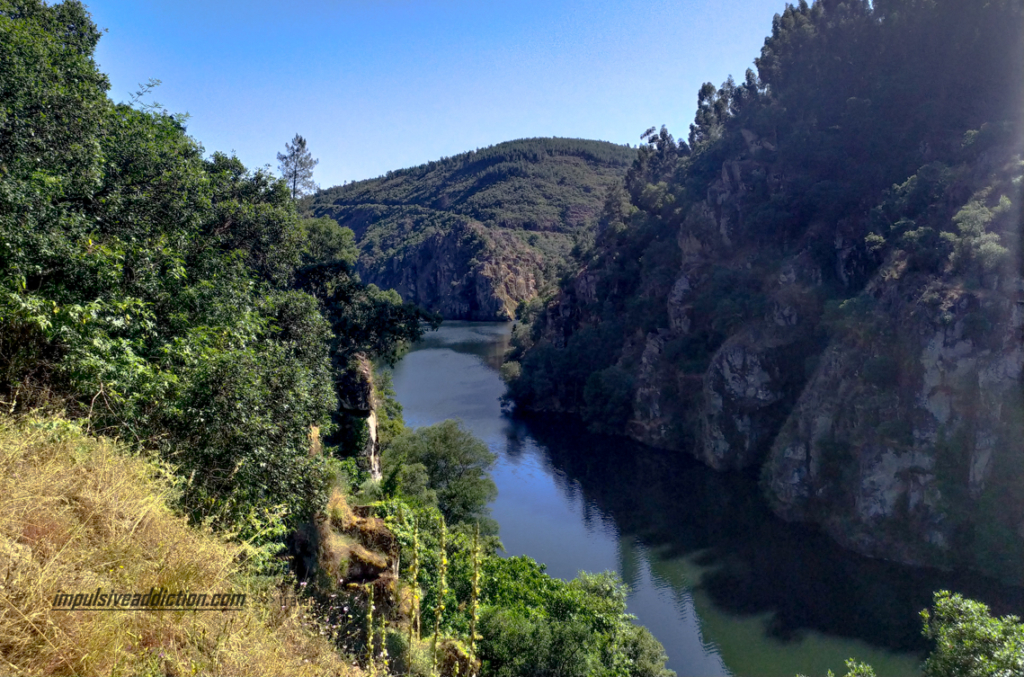 Trilho da Ponte Filipina de Pedrogão Pequeno na GRZ