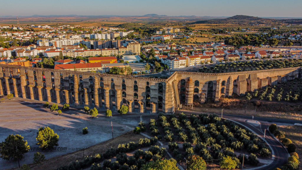 Amoreira Aqueduct to visit in Elvas
