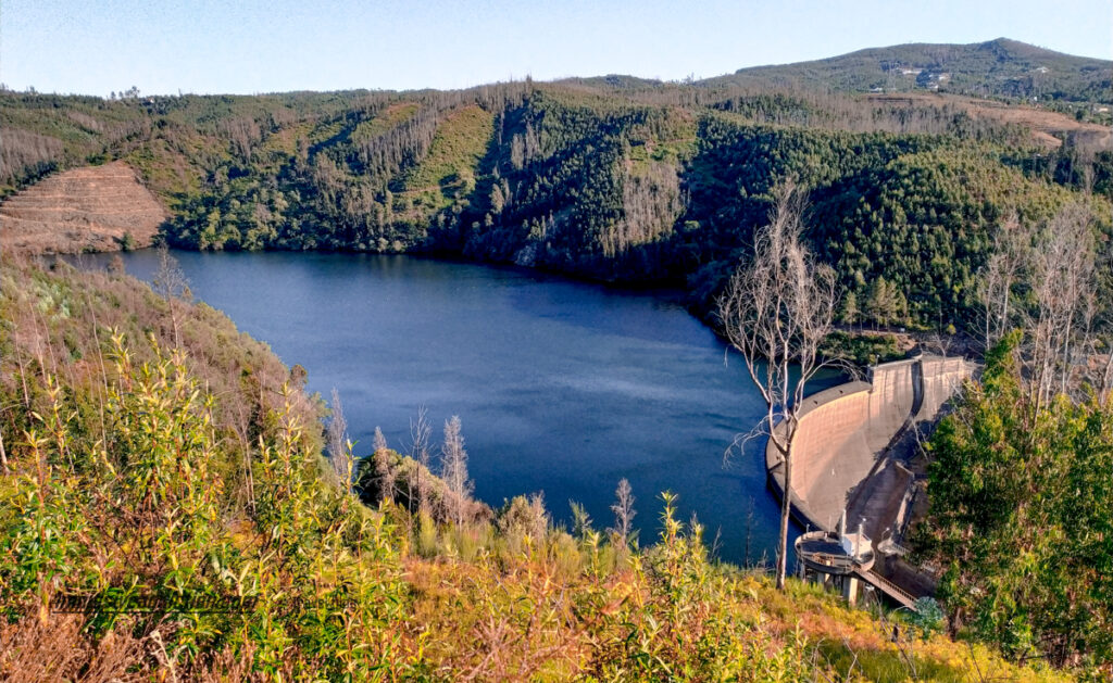 Barragem da Bouçã no Rio Zêzere