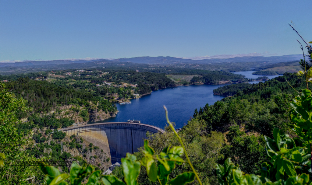Barragem do Cabril em Pedrogão Grande
