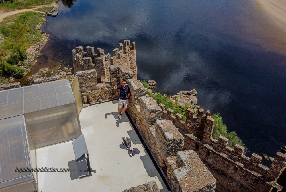Eu, no Castelo de Almourol