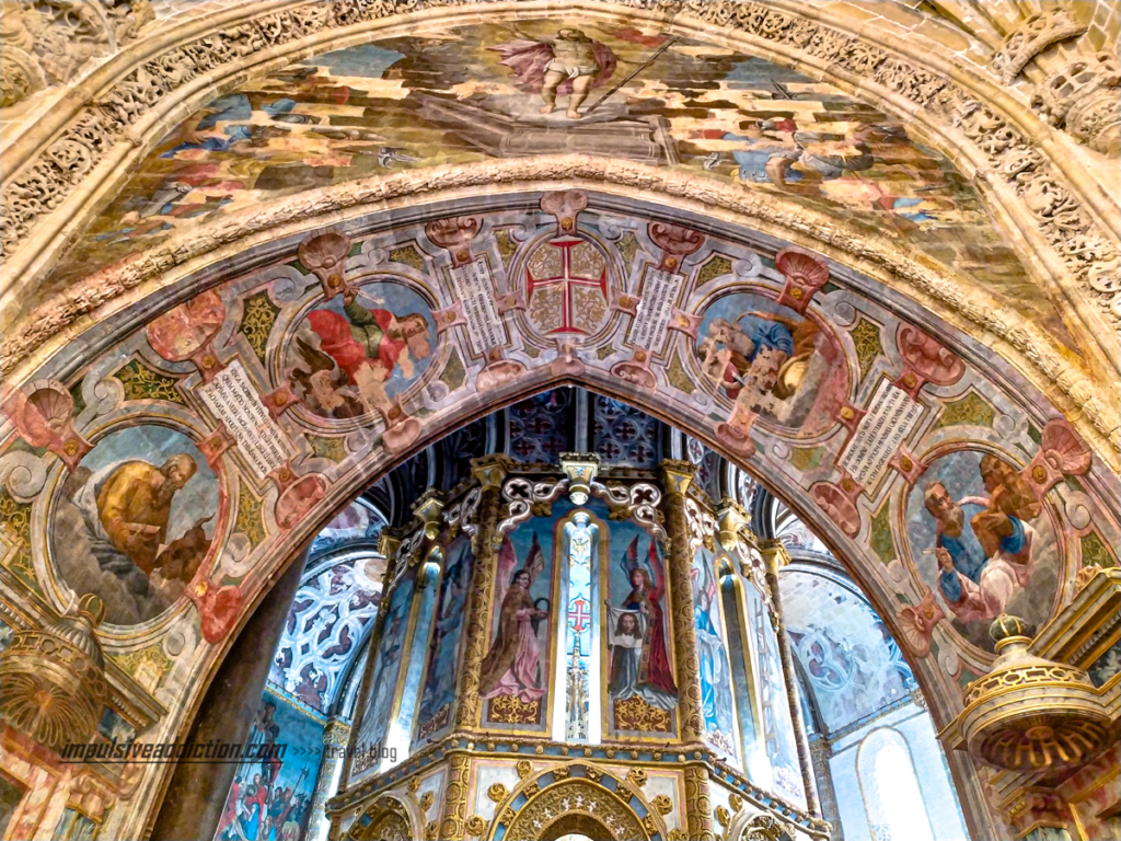 Detalhes do Convento de Cristo em Tomar