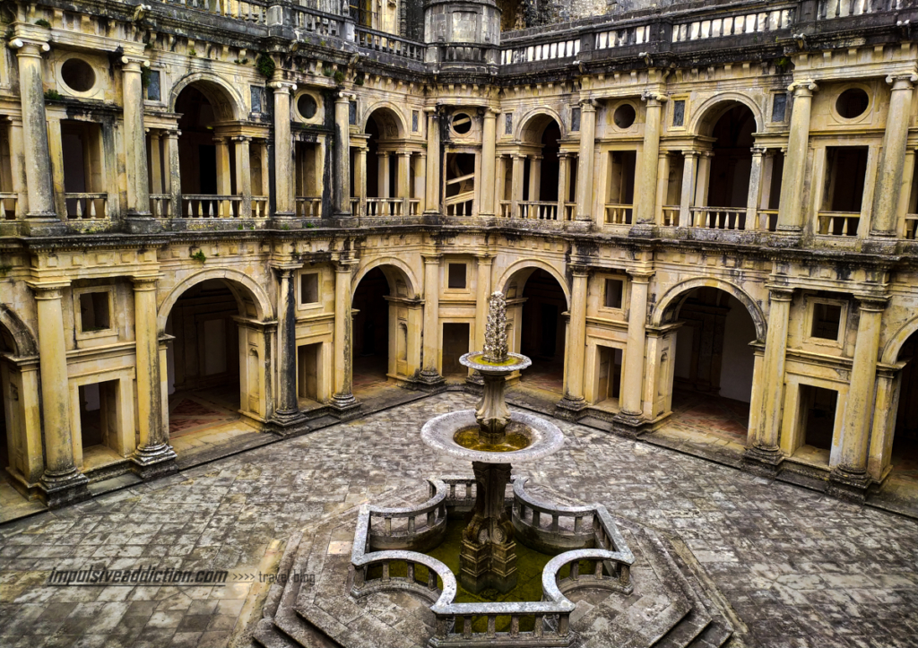 Claustros do Convento de Cristo em Tomar