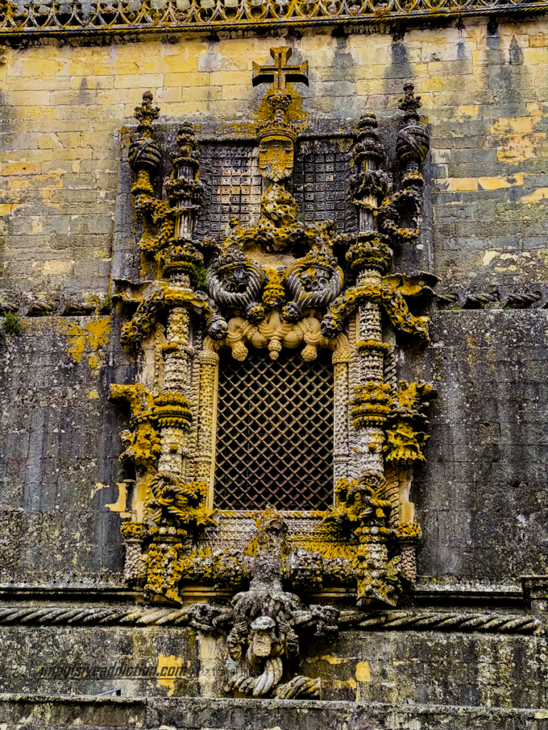 Janela Manuelina do Convento de Cristo, em Tomar