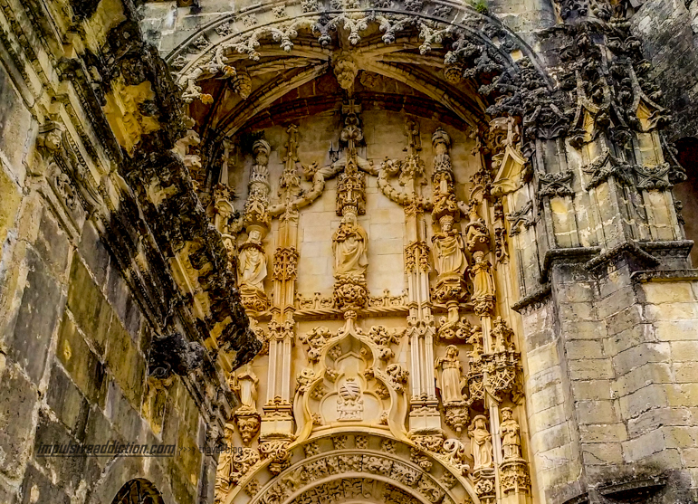 Detalhes do Convento de Cristo em Tomar