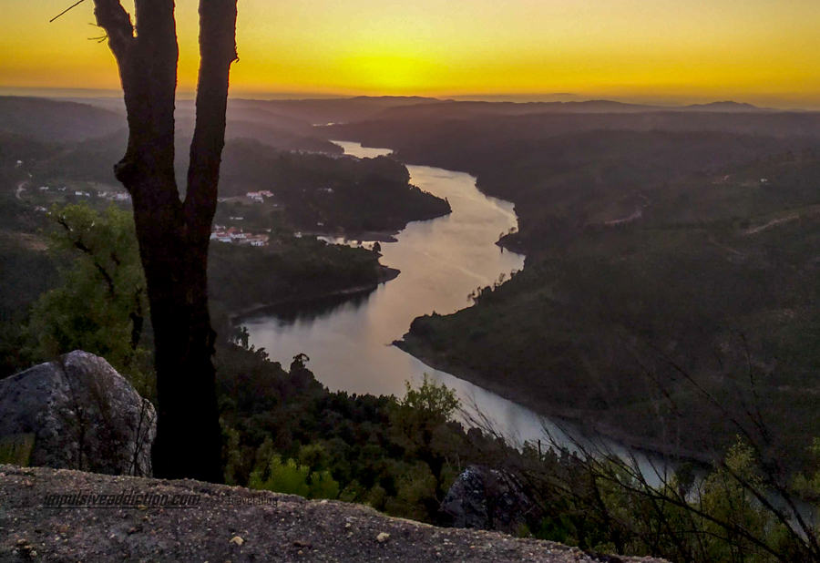 Miradouro do Cristo Rei para o Rio Zêzere