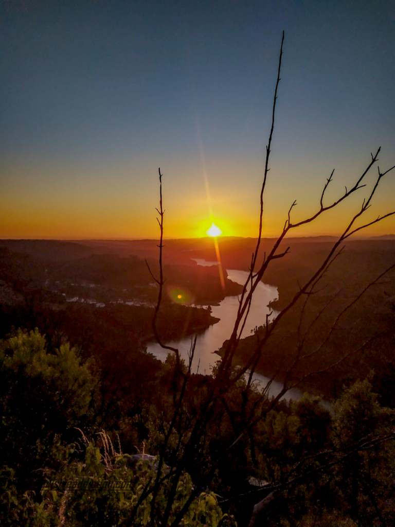 Miradouro do Cristo Rei para o Rio Zêzere