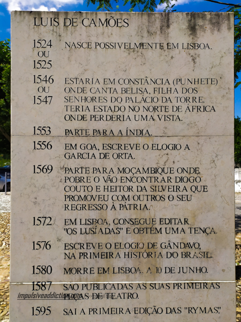 Monumento a Camões em Constância