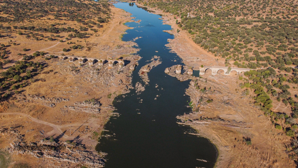 Ajuda Bridge on Guadiana River