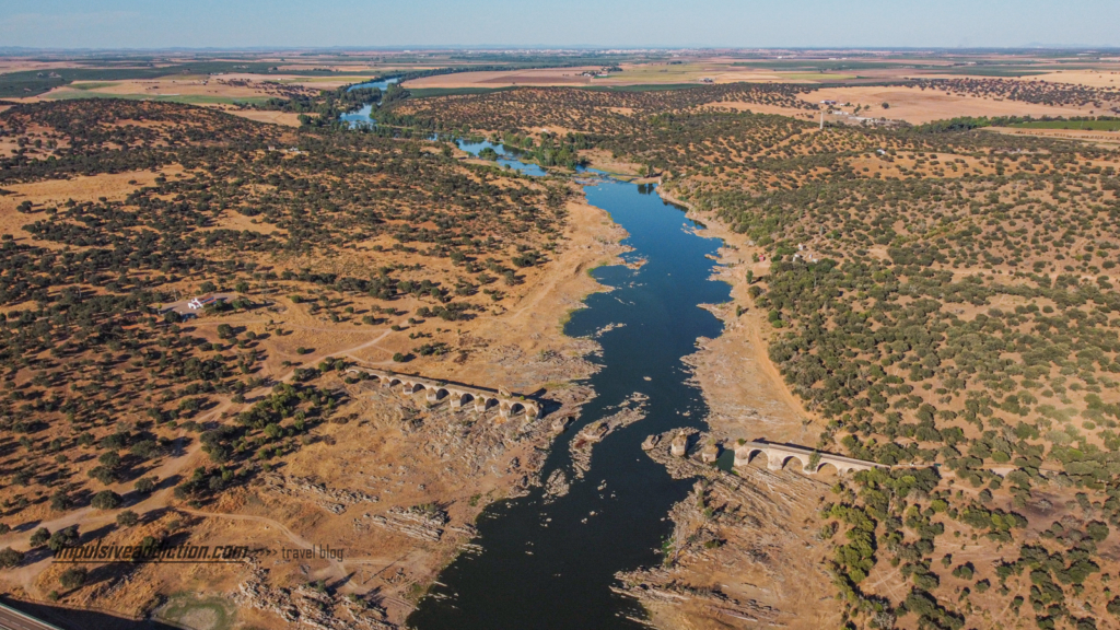 Ajuda Bridge on Guadiana River