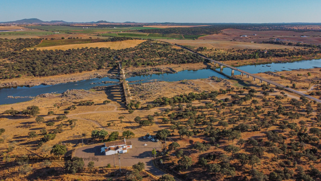 Ajuda Bridge on Guadiana River