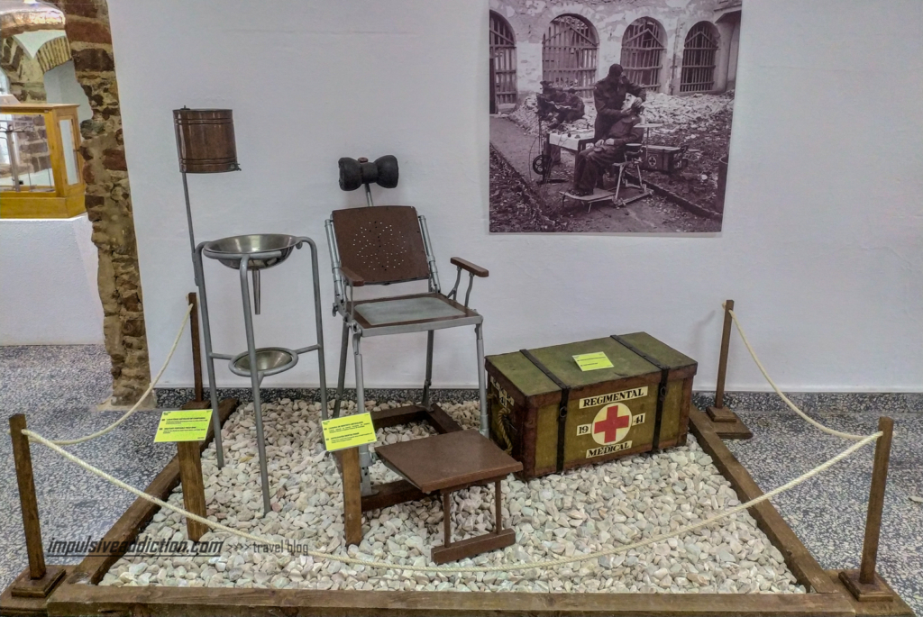 Pormenores das Exposições do Museu Militar de Elvas
