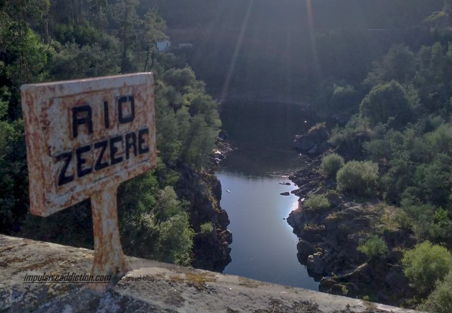 Marco do Rio Zêzere após a Barragem da Bouçã