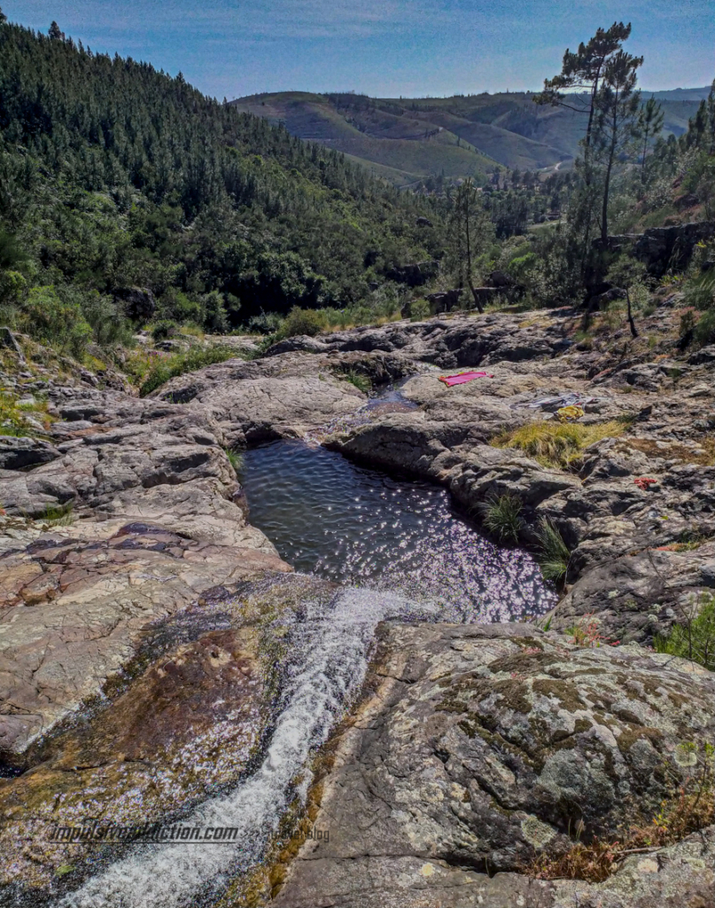 Lagoa do Trilho das Cascatas de Vila de Rei