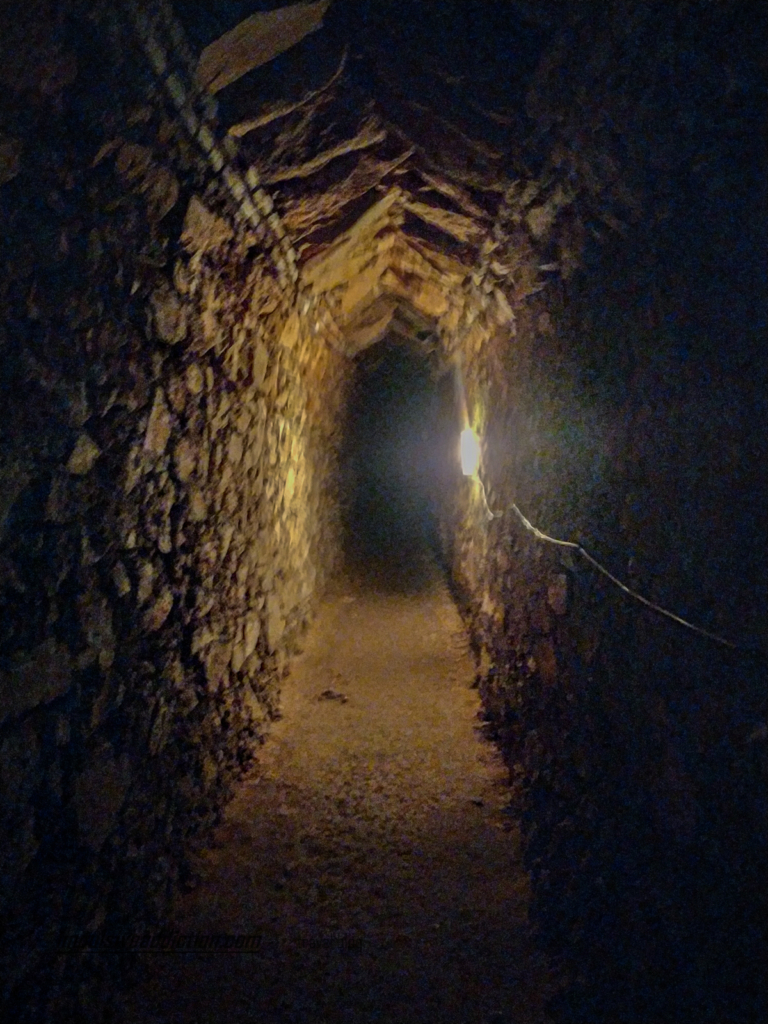 Santa Luzia Fort's underground tunnels