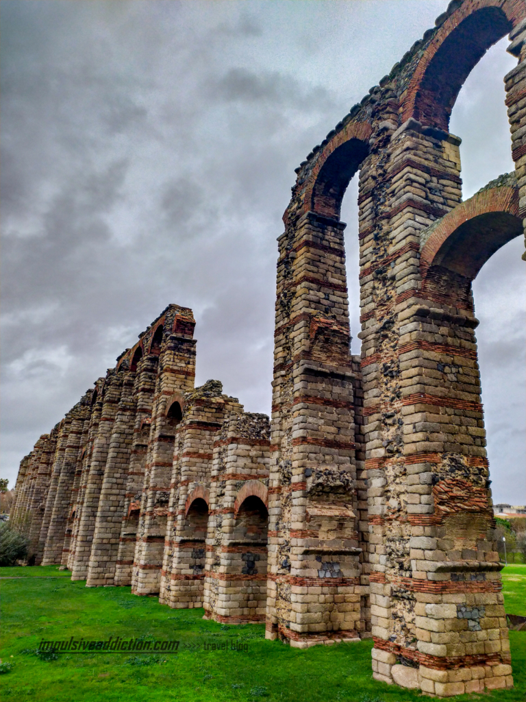 Aqueduto dos Milagres ao visitar Mérida
