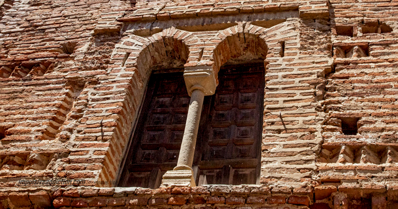 Detalhe da Casa Mudéjar ao visitar Cáceres