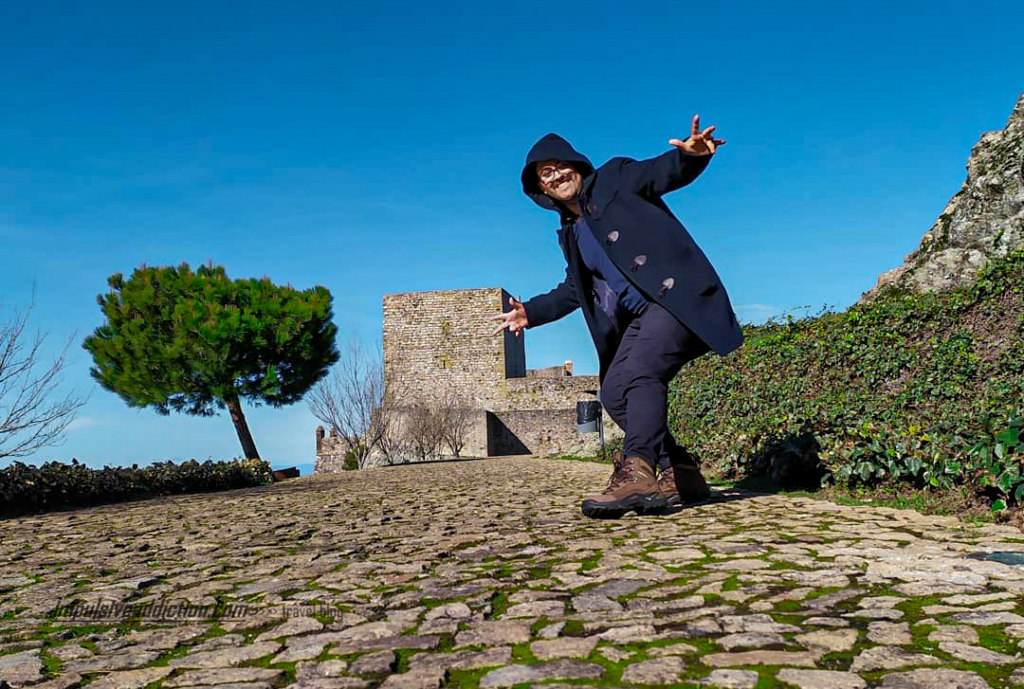 Me, visiting the castle of Marvão