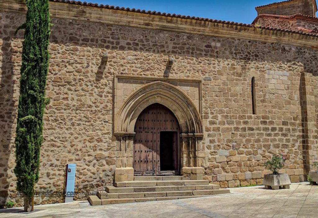 Igreja de San Martín ao visitar Plasencia