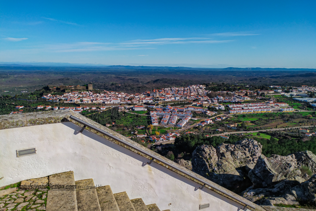 Miradouro para Castelo de Vide da Ermida de Nossa Senhora da Penha