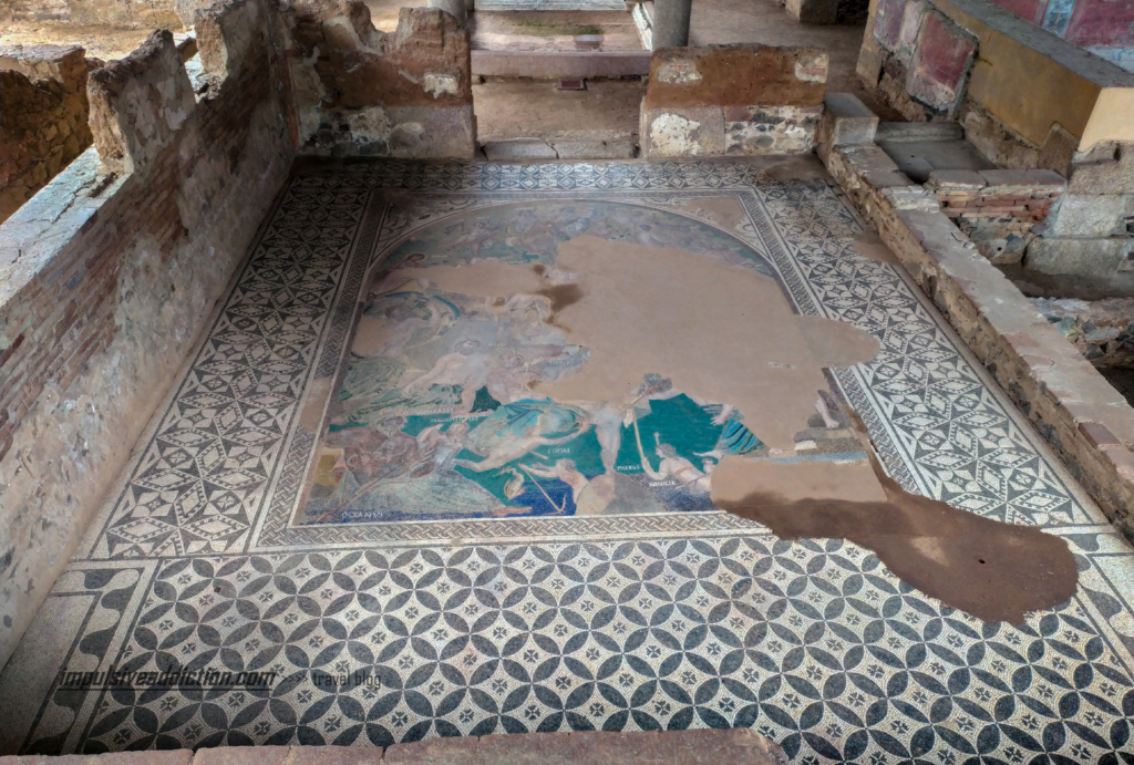 mosaico casa de mitreo