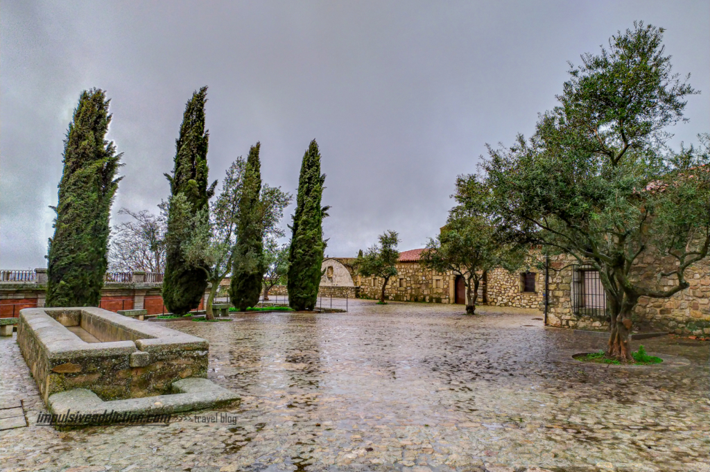 Plaza de los Moritos ao visitar Trujillo