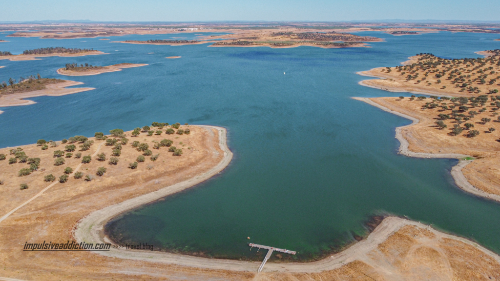 Lago do Alqueva em Campinho