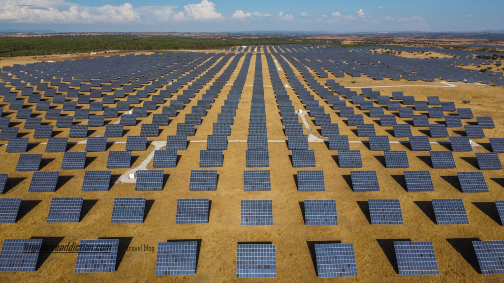 Visitar Amareleja e a Central Solar Fotovoltaica