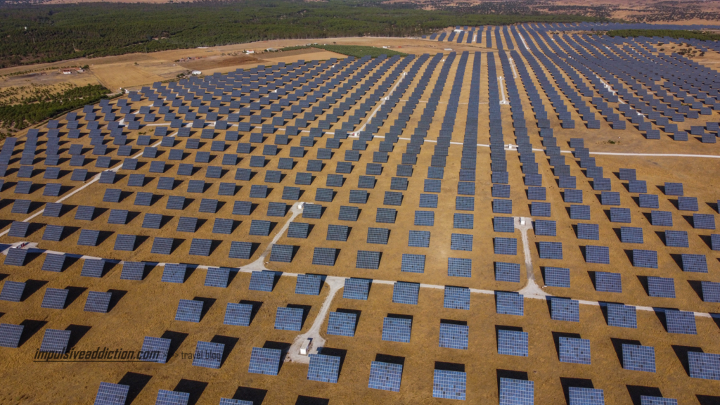 Visitar Amareleja e a Central Solar Fotovoltaica