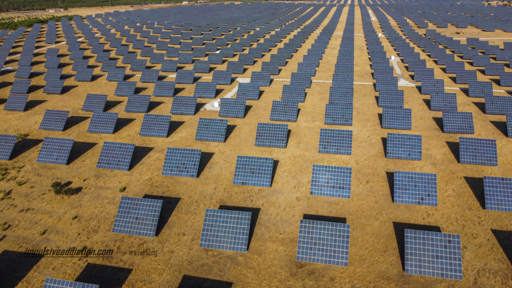 Visitar Amareleja e a Central Solar Fotovoltaica