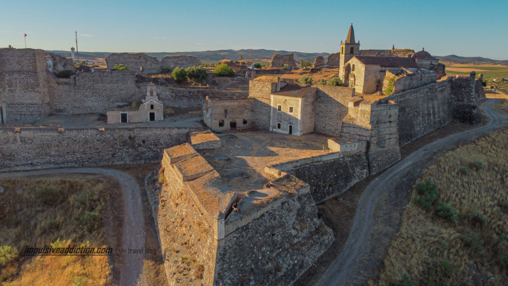 Fortaleza de Juromenha ao visitar o Alandroal