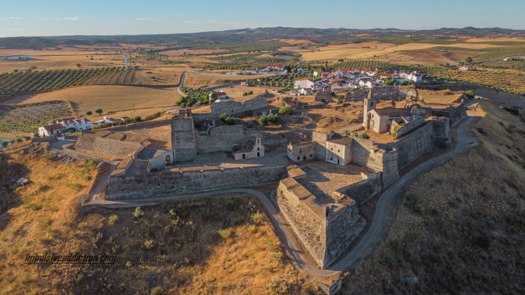 Fortaleza de Juromenha ao visitar o Alandroal