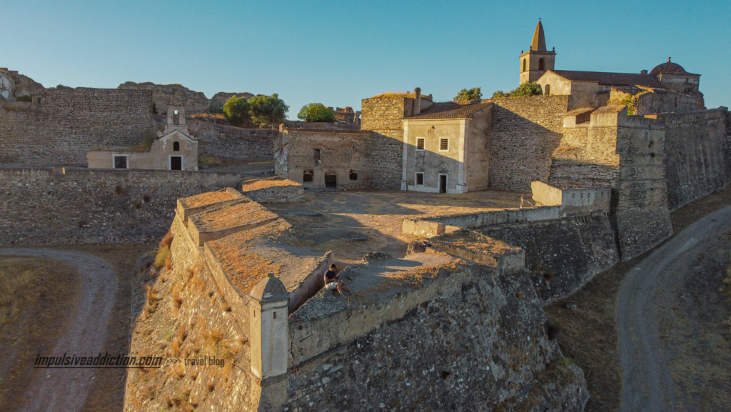 Fortaleza de Juromenha ao visitar o Alandroal