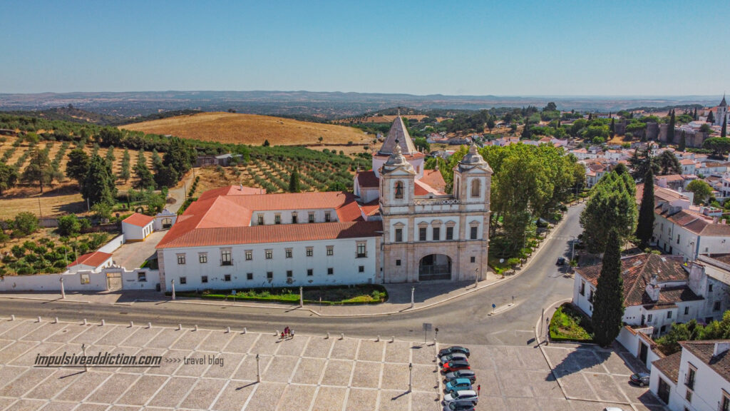 Igreja e Convento dos Agostinhos ao visitar Vila Viçosa